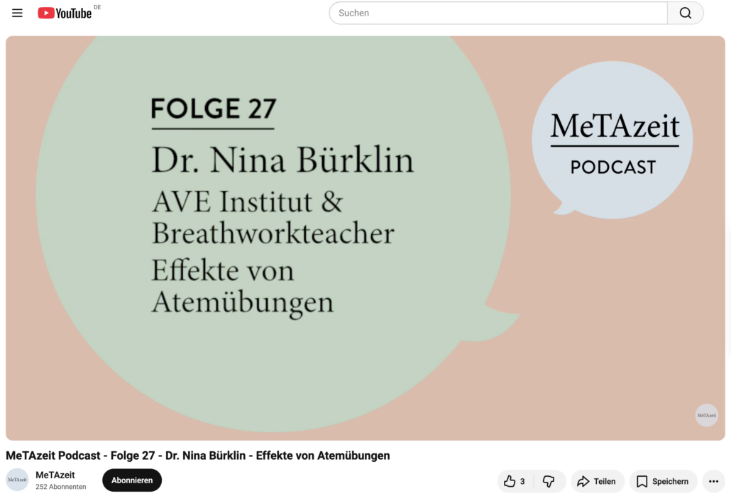 Podcast: Effekte von Atemübungen